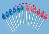 STXBALL - THE NO CONTACT LACROSSE GAME [DELUXE SET, BLUE & RED]