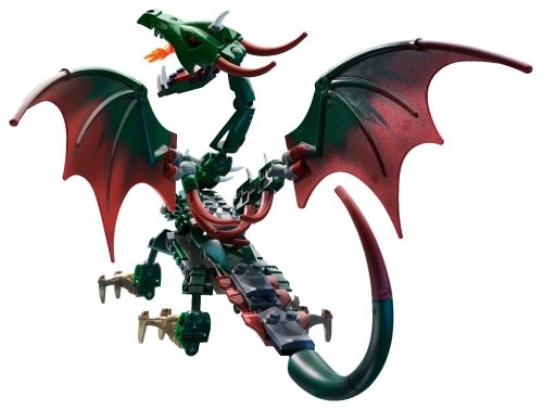 LEGO Vikings 7019: Viking Fortress against the Fafnir Dragon