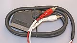 SCART TO 2 PHONO PLUGS (AUDIO OUT) CABLE (5M)