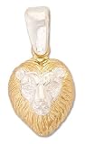 Gold plated pendant, 'King of the Cats' 1 W 1 L