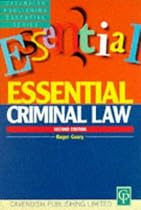 Essential Criminal Law (Essentials)