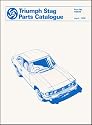 Triumph Parts Catalogue: Stag: Part No. 519579