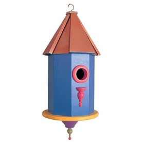 Colorful Birdhouse - Blue by 