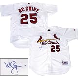 Mark McGwire Hand Signed Home Jersey at Steiner Sports
