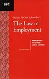 The Macken, Mccarry & Sappideen: the Law of Employment