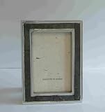 from Baskerville & Sanders Grey/Green Natural Slate Mosaic Frame-6x4