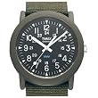 Camper, Black Dial, Olive Nylon Strap - Classic