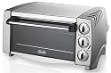 DeLonghi EO1238 1/2-Cubic-Foot 6-Slice Toaster Oven, Stainless Steel
