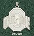 Ohio State Univ Athletic O Giant Charm/Pendant -14K/10K, Stainless Steel or Gold Plated
