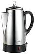 West Bend 54149 12-Cup Automatic Coffee Percolator, Stainless Steel