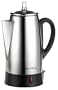 West Bend 54149 12-Cup Automatic Coffee Percolator, Stainless Steel