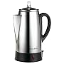 West Bend 54149 12-Cup Automatic Coffee Percolator, Stainless Steel