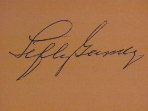 LEFTY GOMEZ - MLB / HOF - Pitcher - Autographed / SIGNED - 3 x 5 INDEX CARD - (Played for New York Yankees / Washington Senators)