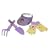 Midwest DE4-P7 Dora 4-Piece Kids Garden Glove and Accessory Combo Pack