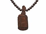 Good Wood Black Wood Microphone Necklace