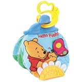 Disney Pooh Peek and Teethe Crinkle Book by The First Years