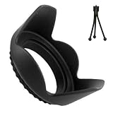 .. Polaroid Pro Digital Hard Lens Hood + Polaroid Pocket-pod Tabletop Tripod For The Nikon D5000, D3000 Digital SLR Cameras Which Have Any Of These (18-55mm, 55-200mm, 50mm) Nikon Lenses ~ Polaroid