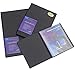 Itoya Art Profolio Advantage, Bound Portfolio with Crystal Clear PolyGlass Pages for 11" x 14", 24 Pages Per Book, Holds 48 Photos