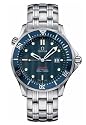 Omega Men's Seamaster 300M Quartz "James Bond" Blue Dial Watch #2221.80.00