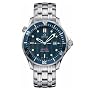 Omega Men's Seamaster 300M Quartz "James Bond" Blue Dial Watch #2221.80.00