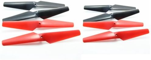 Funkymall Pack of 8 Main Blade RC Helicopter Parts for WLtoys v262 Cyclone Quadcopter 2 Set