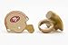 NFL San Francisco 49ers Cupcake Helmet Rings 12 count