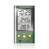 Oregon Scientific THT312-JD John Deere Digital Clock with Indoor/Outdoor Thermometer