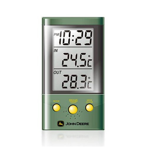 Oregon Scientific THT312-JD John Deere Digital Clock with Indoor/Outdoor Thermometer