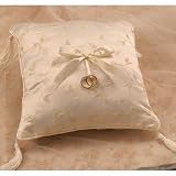 Wedding Ring Bearer Pillows : Floral Embroidery Ring Bearer Pillow / Ivory