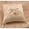 Wedding Ring Bearer Pillows : Floral Embroidery Ring Bearer Pillow / Ivory