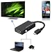 LCS Adaptateur micro usb vers hdmi , pour telephone samsung galaxy S2, Samsung Infuse 4G, galaxy Nexus, HTC EVO 3D, HTC Flyer, HTC G14 (TVA D�ductible sur tous nos articles)