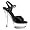 Black Patent/Clear