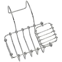 Elizabethan Classics ECTSD3CP Leg Tub Soap and Sponge Holder, Chrome