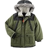 OSHKOSH(オシュコシュ) オシュコシュユーティリティパーカー グリーン アウタージャケット 5歳【並行輸入】