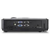 viewsonic pjd5123 svga dlp projector 120hz 3d ready 2700 lumens 3000-1 dcr