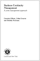 Business Continuity Management: A Crisis Management Approach