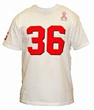 Chris Spielman Ohio State Breast Cancer Awareness T-Shirt-White XL