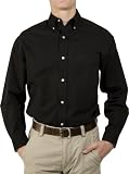 Eagle Dry Goods Men's Classic Twill Long-Sleeve Twill Shirt. TS
