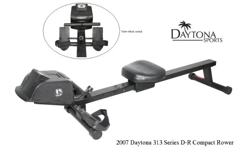 New 2008 Daytona Exercise Glider Rower Rowing Machine