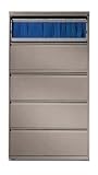 HON COMPANY / 800 Series 42 wide 5-high lateral file with roll-out shelf, putty / HON895LL / Sold as 1 Each / Mfr Part # 895LL \*/ 800 Series 42 wide 5-high lateral file with roll-out shelf, putty