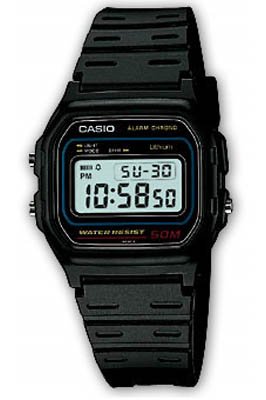 Casio Men's W59-1V Classic Black Digital Watch