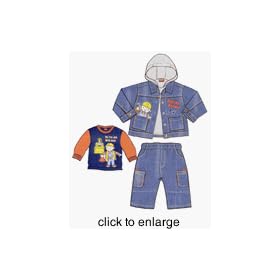 Bob the Builder - Denim Jacket & Pants Set w/ Bonus Shirt