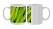 Green shoots of plant backlit by the sun Photo Mugs