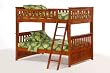 Night & Day Ginger Full Over Full Bunk Bed Cherry by Night & Day Furniture