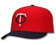 Minnesota Twins Red w/Navy Brim Alternate Authentic On-Field Fitted Hat