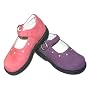 Girls Leather Rhinestone Mary Janes Shoes