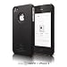 elago S4 Slim Fit Case for AT&T and Verizon iPhone 4/4S (Soft Feeling)-SF Black + HD Professional Extreme Clear film + Logo Protection Film included