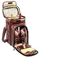Avanti - Mahogany/Burg Plaid Deluxe 2 Btltote