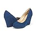 DREAM PAIRS ASH-P Women's Elegant Closed Toe Wedge Platform Pumps Shoes