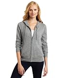 Sofia Cashmere Women's Hooded Zip-Front Sweater